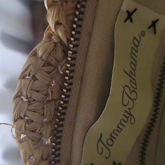 Tommy Bahama Straw Woven Clutch - Picture 4 of 5